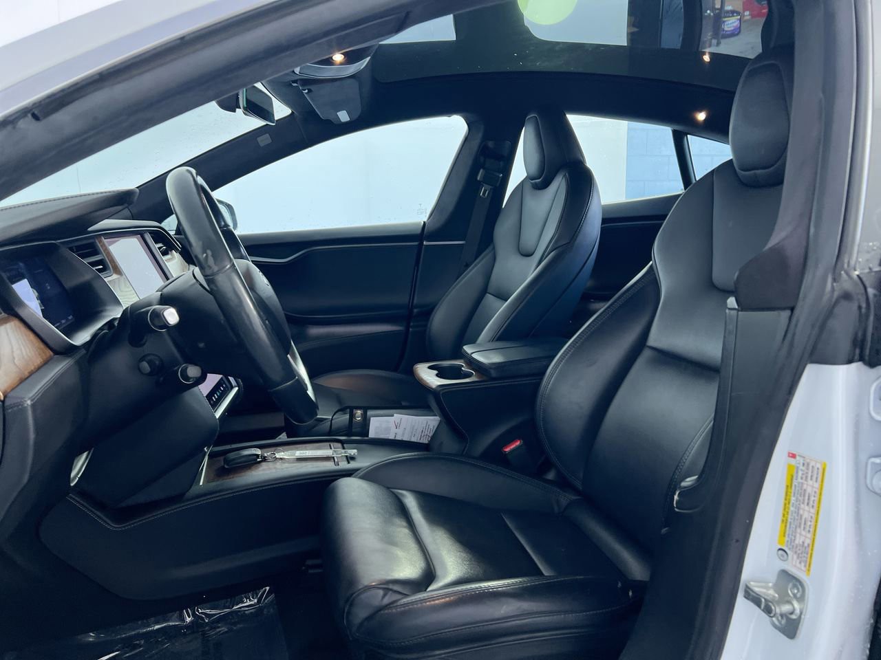 Used 2021 Pearl White Multi-Coat Tesla Long Range image 12
