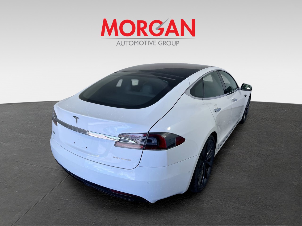Used 2021 Pearl White Multi-Coat Tesla Long Range image 3