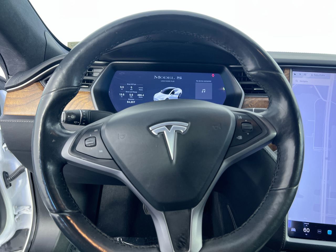 Used 2021 Pearl White Multi-Coat Tesla Long Range image 15