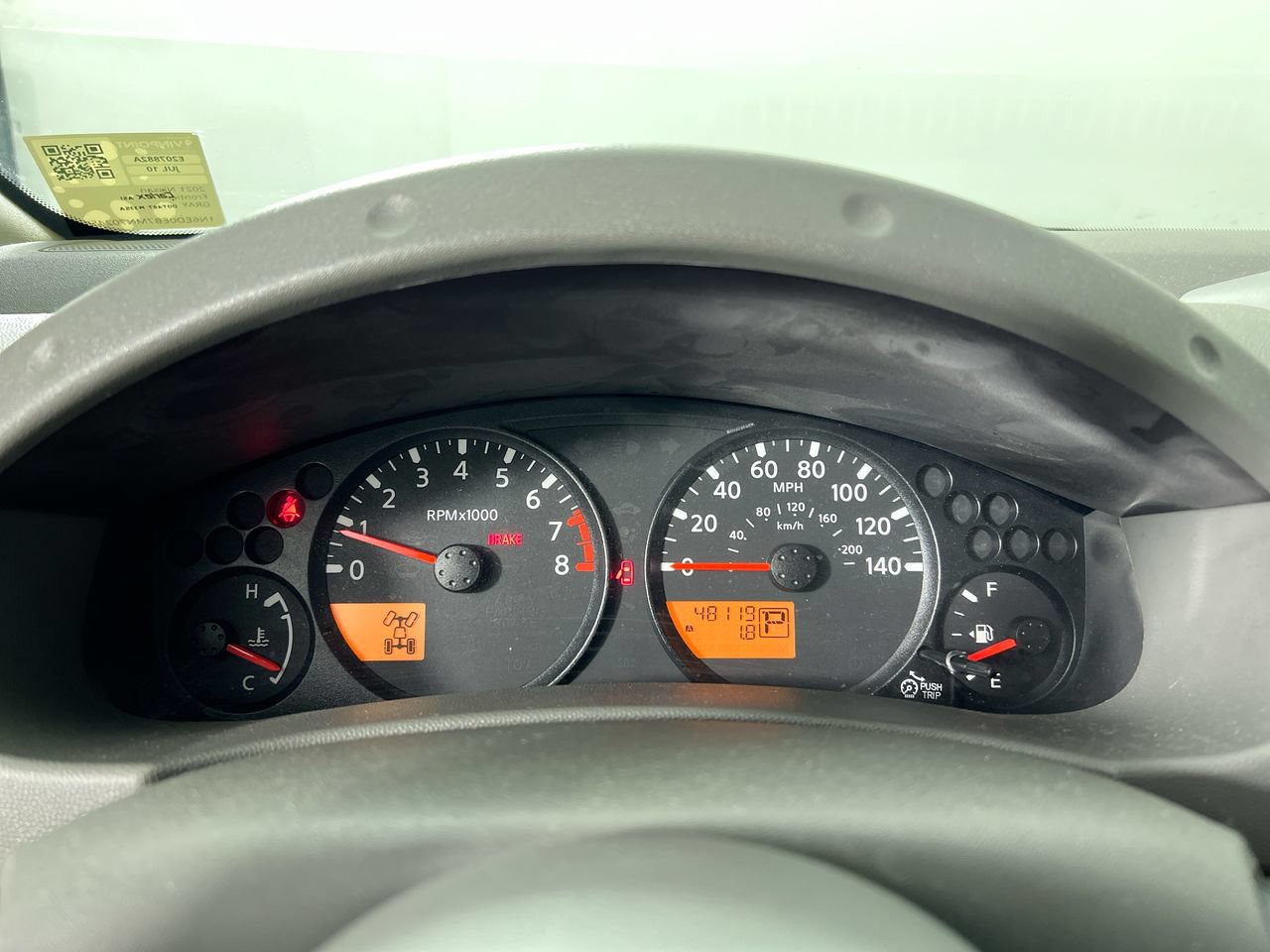 Used 2021 Gun Metallic Nissan SV image 18