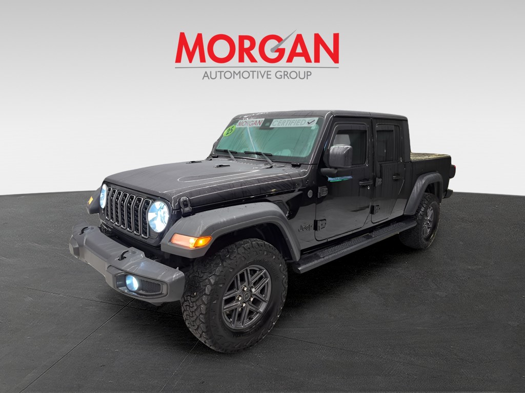 Used 2025 Black Clearcoat Jeep Sport S image 2