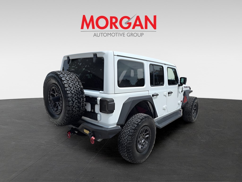 Used 2022 Bright White Clearcoat Jeep Unlimited Rubicon image 6