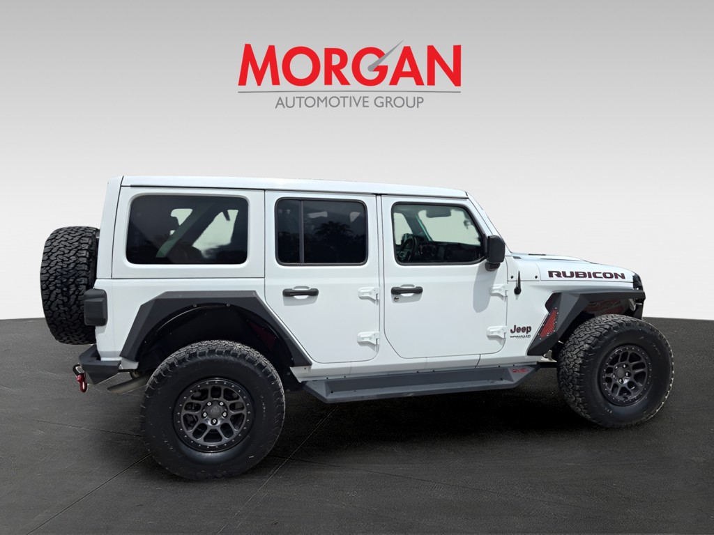 Used 2022 Bright White Clearcoat Jeep Unlimited Rubicon image 7