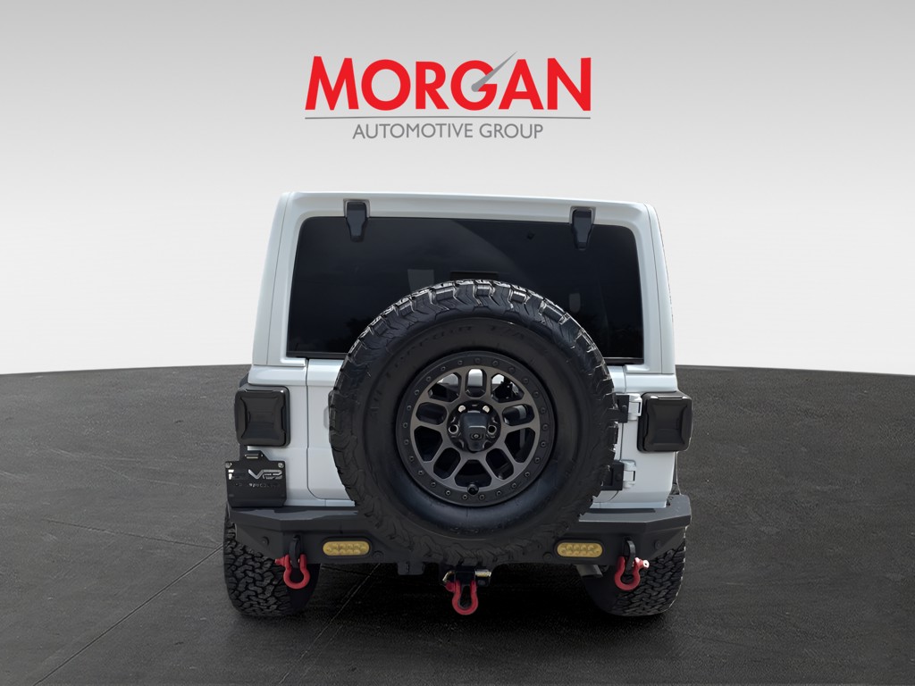 Used 2022 Bright White Clearcoat Jeep Unlimited Rubicon image 5
