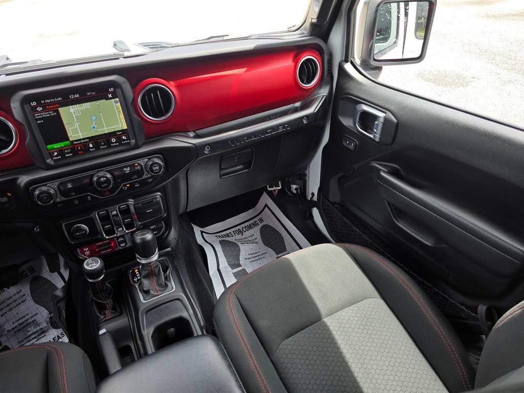Used 2022 Bright White Clearcoat Jeep Unlimited Rubicon image 46