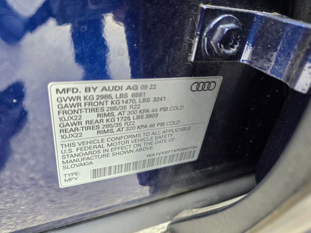 Used 2023 Blue Audi Prestige image 15