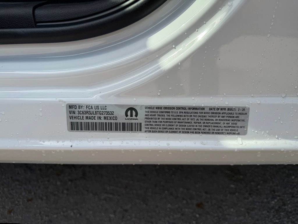 New 2026 Bright White Clearcoat Ram Laramie image 16