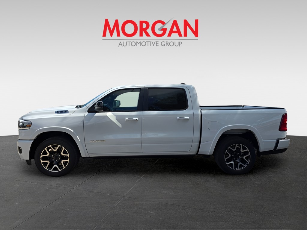 New 2026 Bright White Clearcoat Ram Laramie image 3