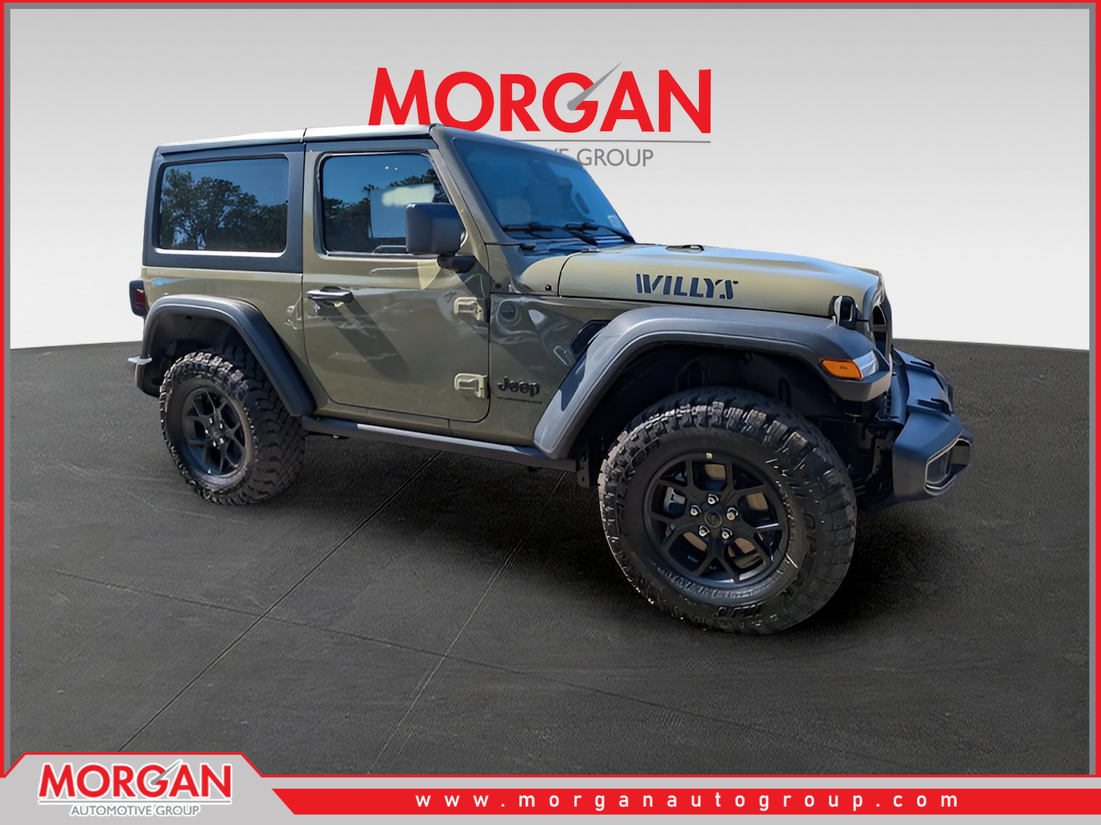 New 2026 Jeep Wrangler Willys Convertible in #I197578 | Morgan