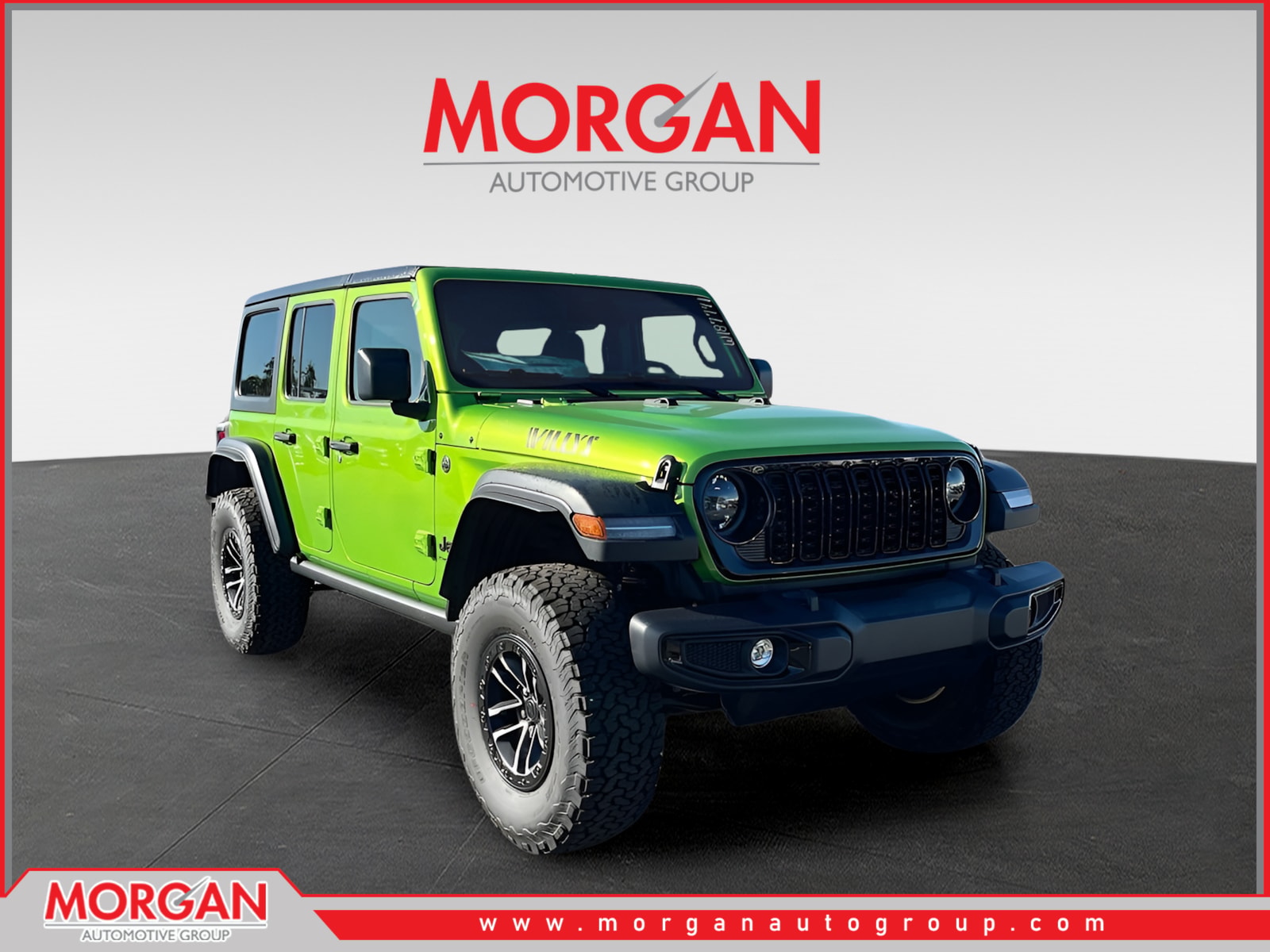 New 2026 Jeep Wrangler Willys Convertible in #W187741 | Morgan