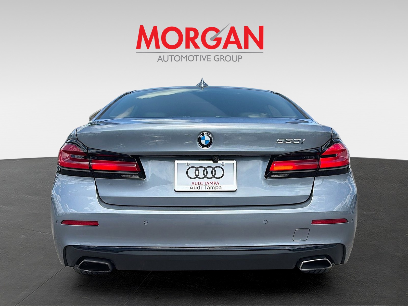 Used 2021 Bluestone Metallic BMW 530i image 4