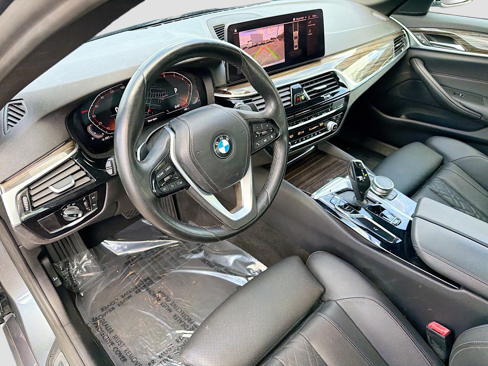 Used 2021 Bluestone Metallic BMW 530i image 25