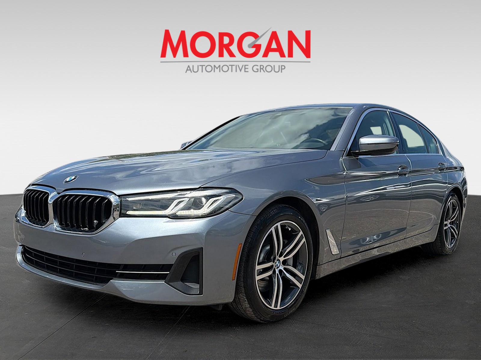 Used 2021 Bluestone Metallic BMW 530i image 7