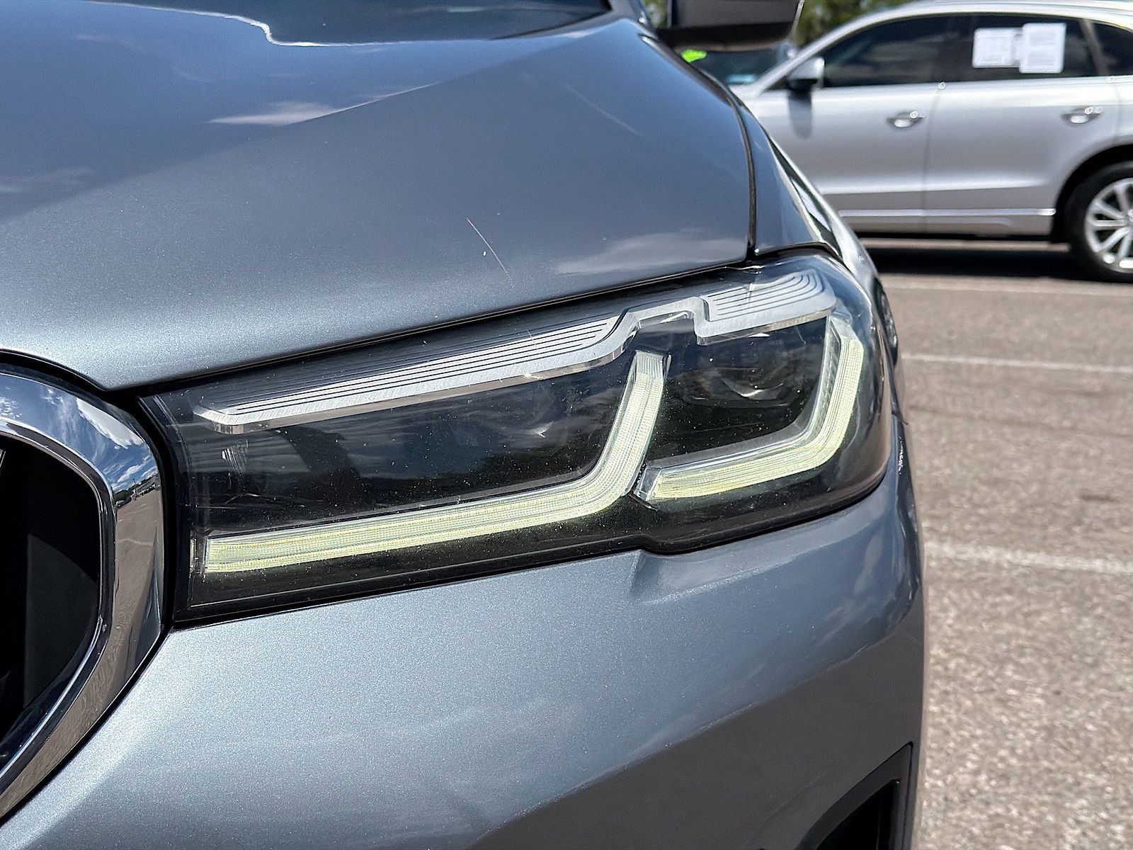 Used 2021 Bluestone Metallic BMW 530i image 9