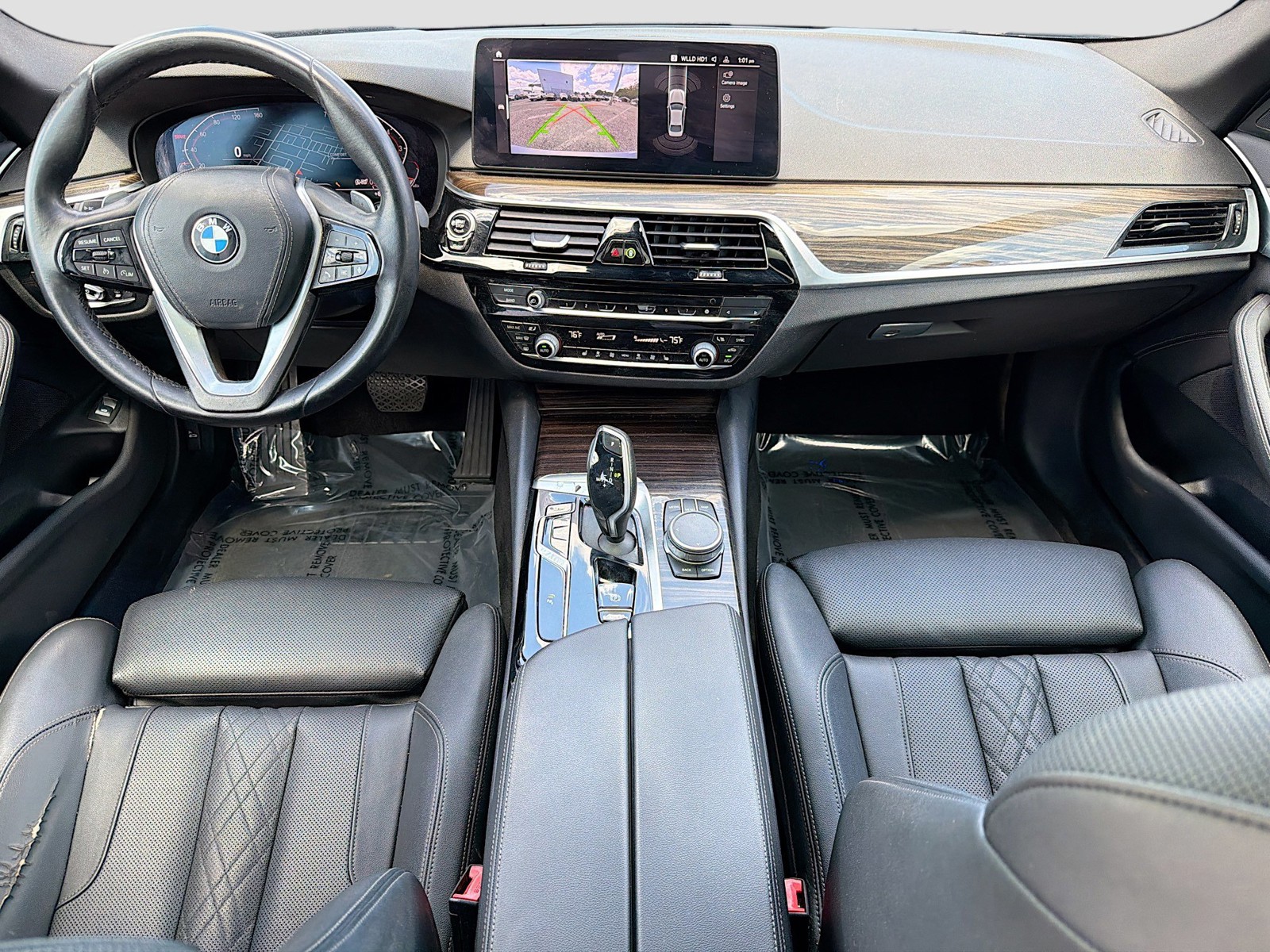 Used 2021 Bluestone Metallic BMW 530i image 17