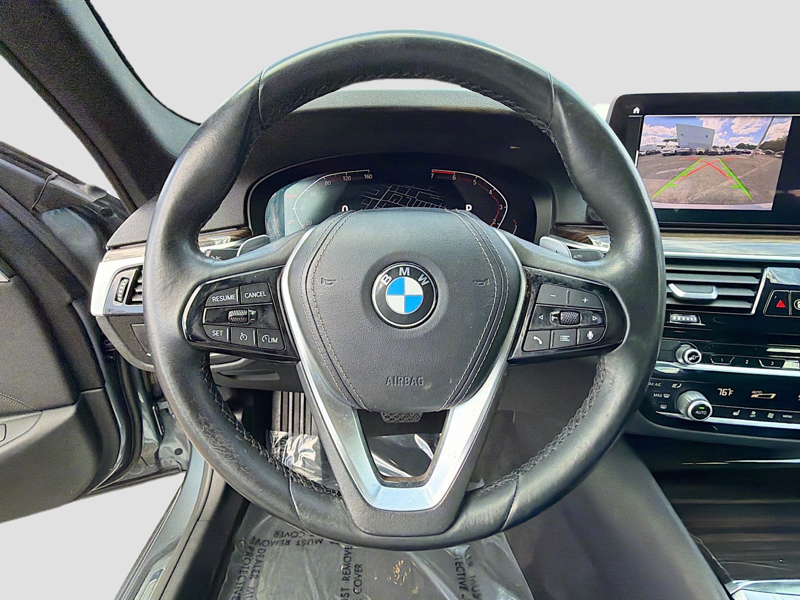 Used 2021 Bluestone Metallic BMW 530i image 34