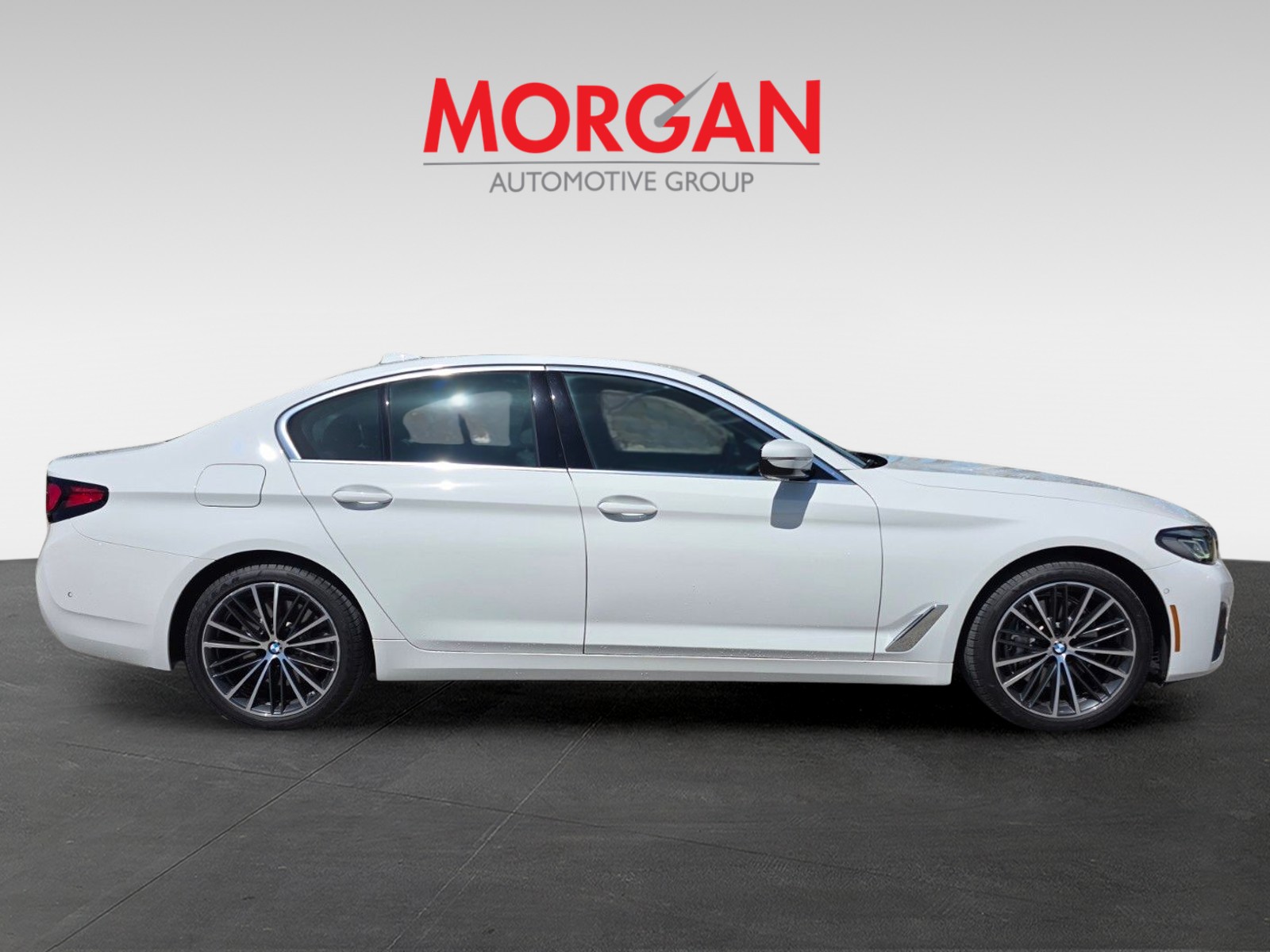 Certified Used 2023 White BMW 540i xDrive image 2