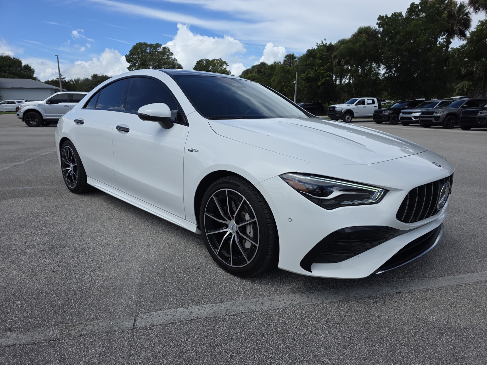 Certified Used 2025 White Mercedes-Benz CLA 35 AMG® image 13