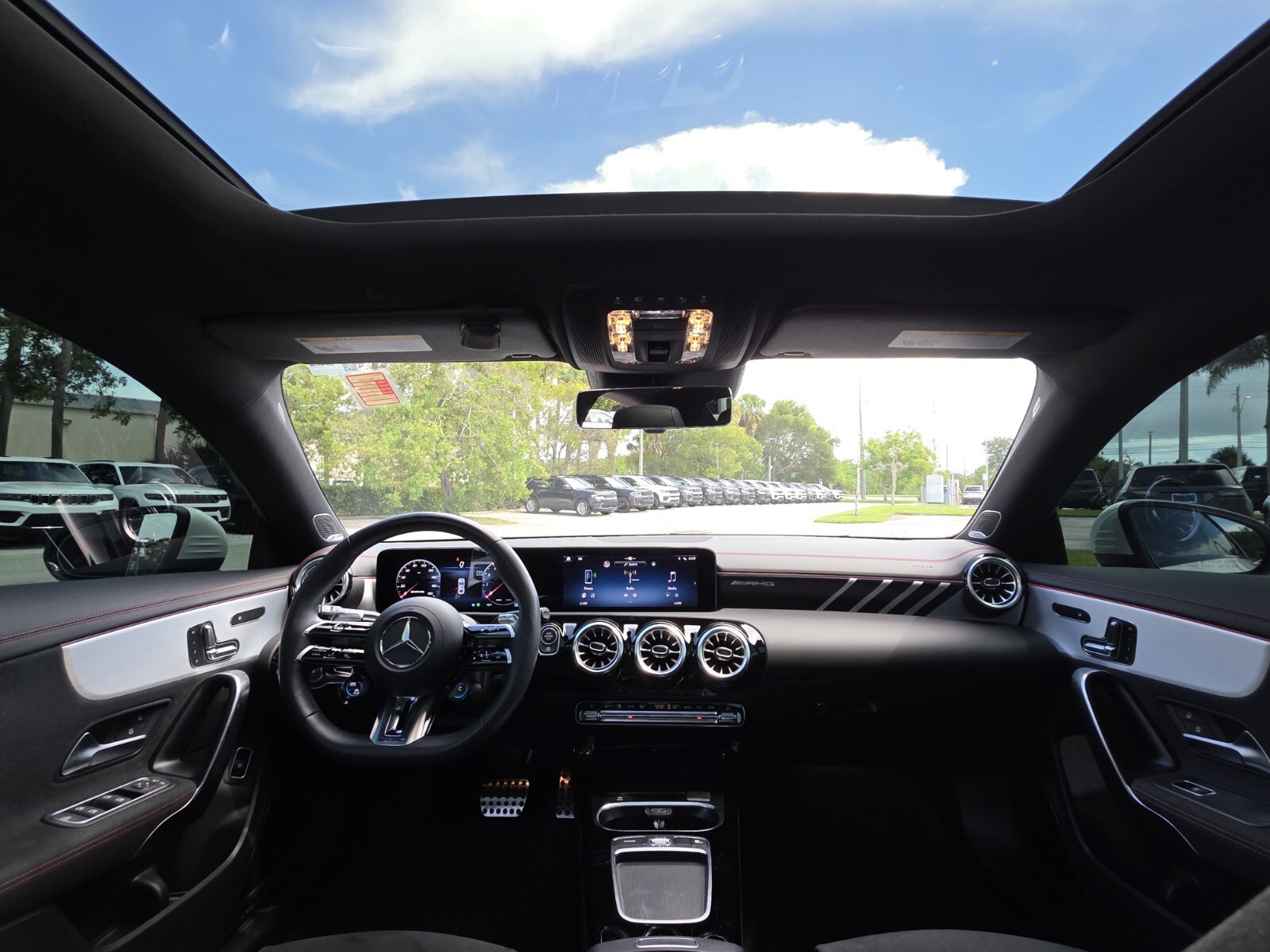 Certified Used 2025 White Mercedes-Benz CLA 35 AMG® image 24
