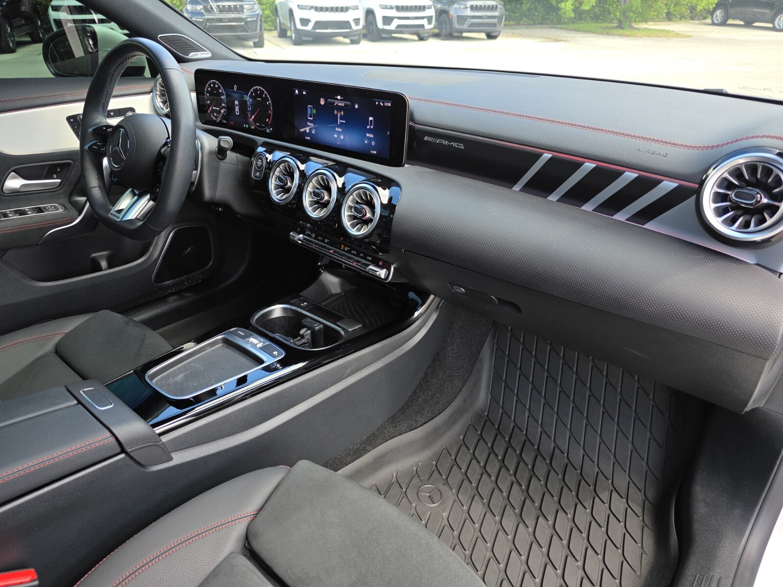 Certified Used 2025 White Mercedes-Benz CLA 35 AMG® image 14