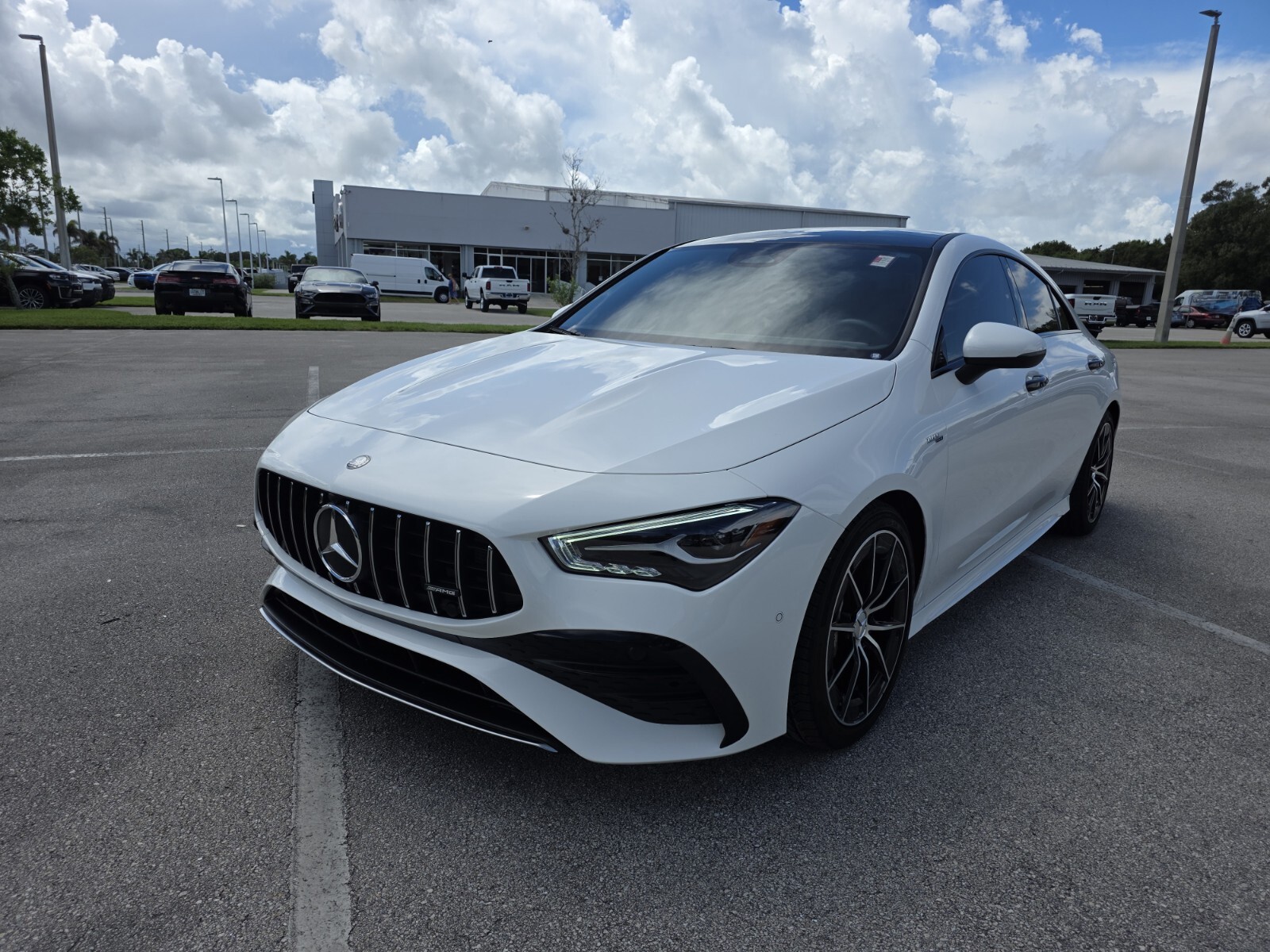 Certified Used 2025 White Mercedes-Benz CLA 35 AMG® image 11