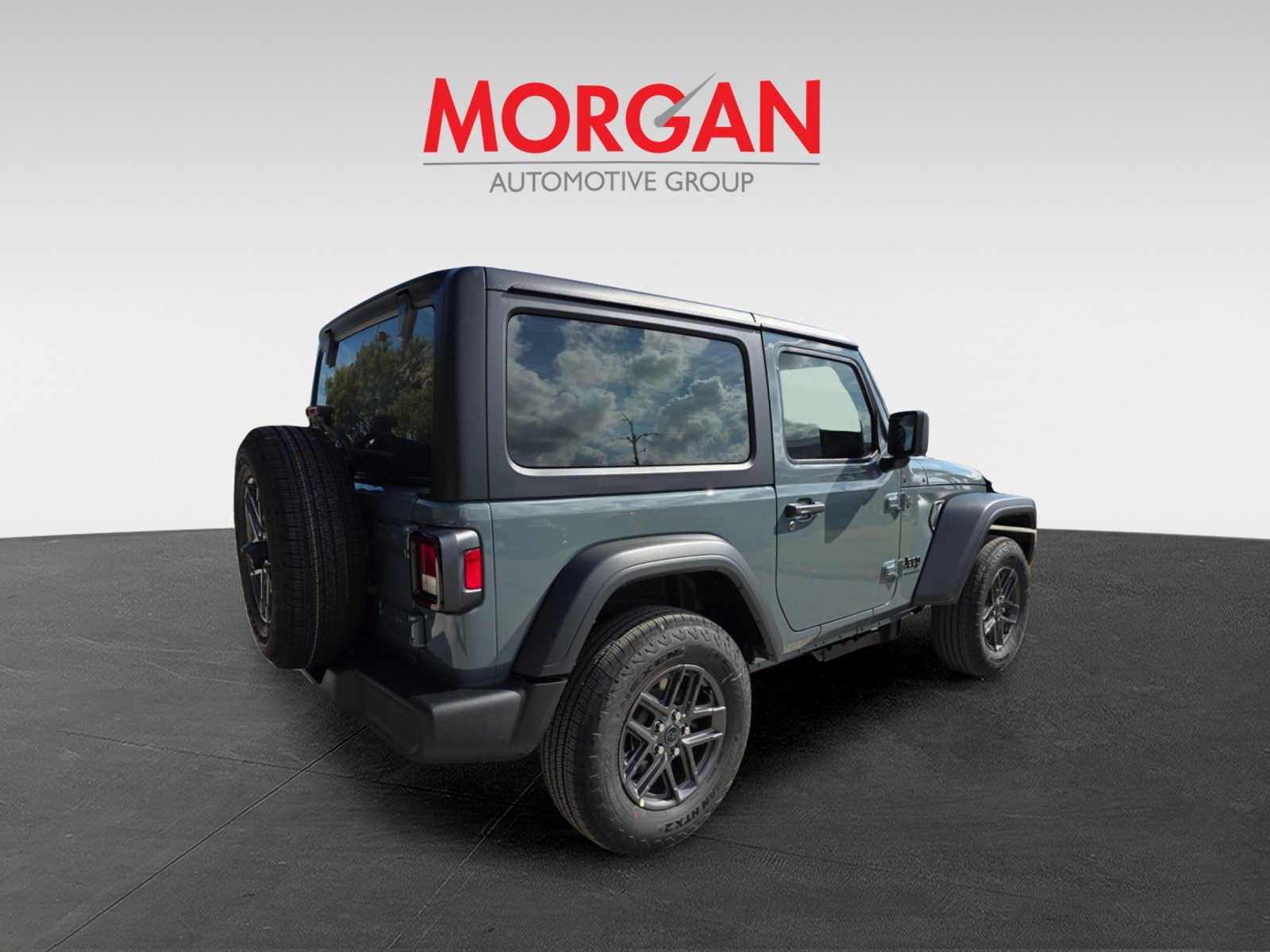 New 2026 Gray Jeep Sport S image 3