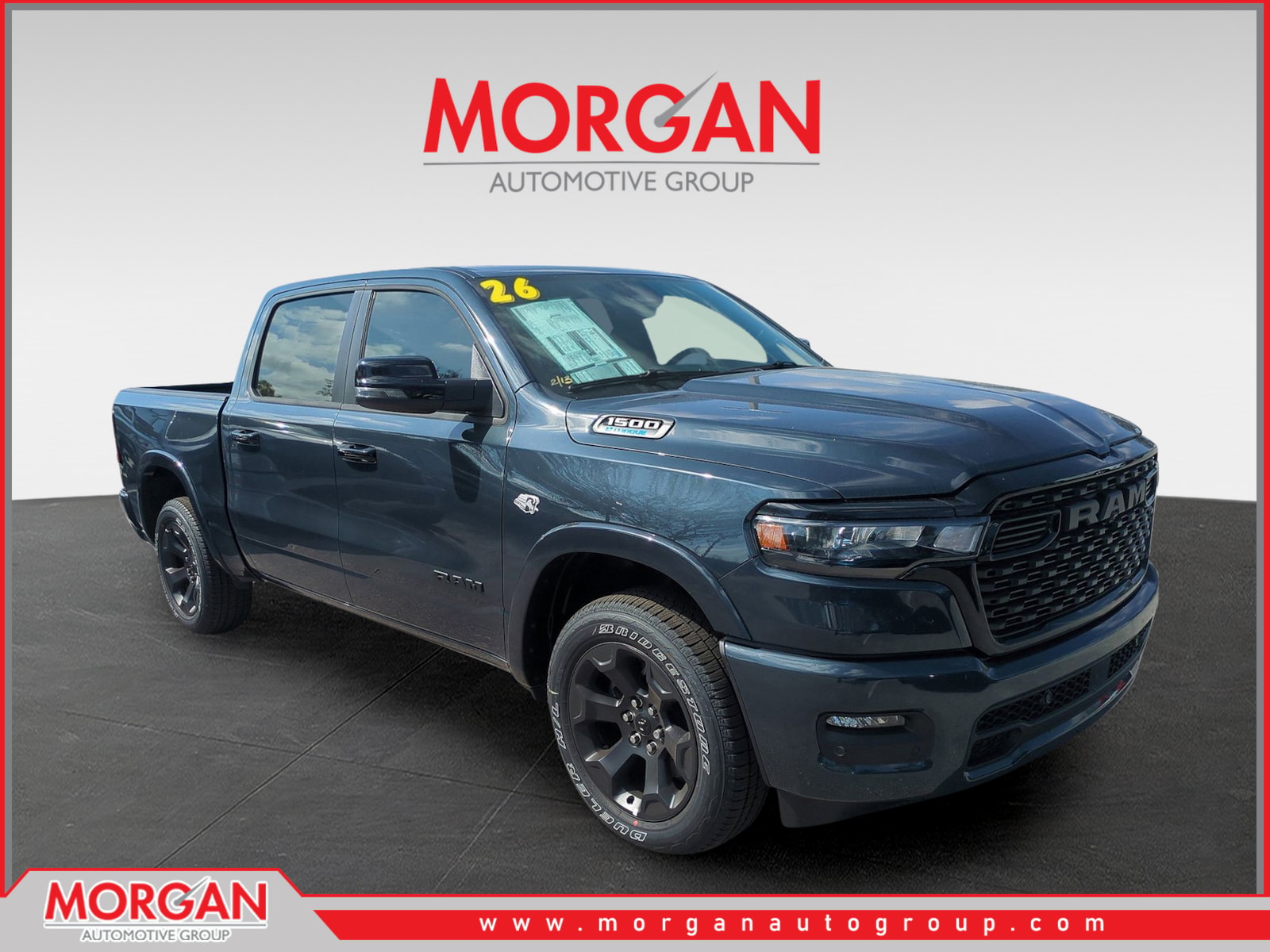 2026 Ram 1500 Big Horn/Lone Star in Blue — front three-quarter view