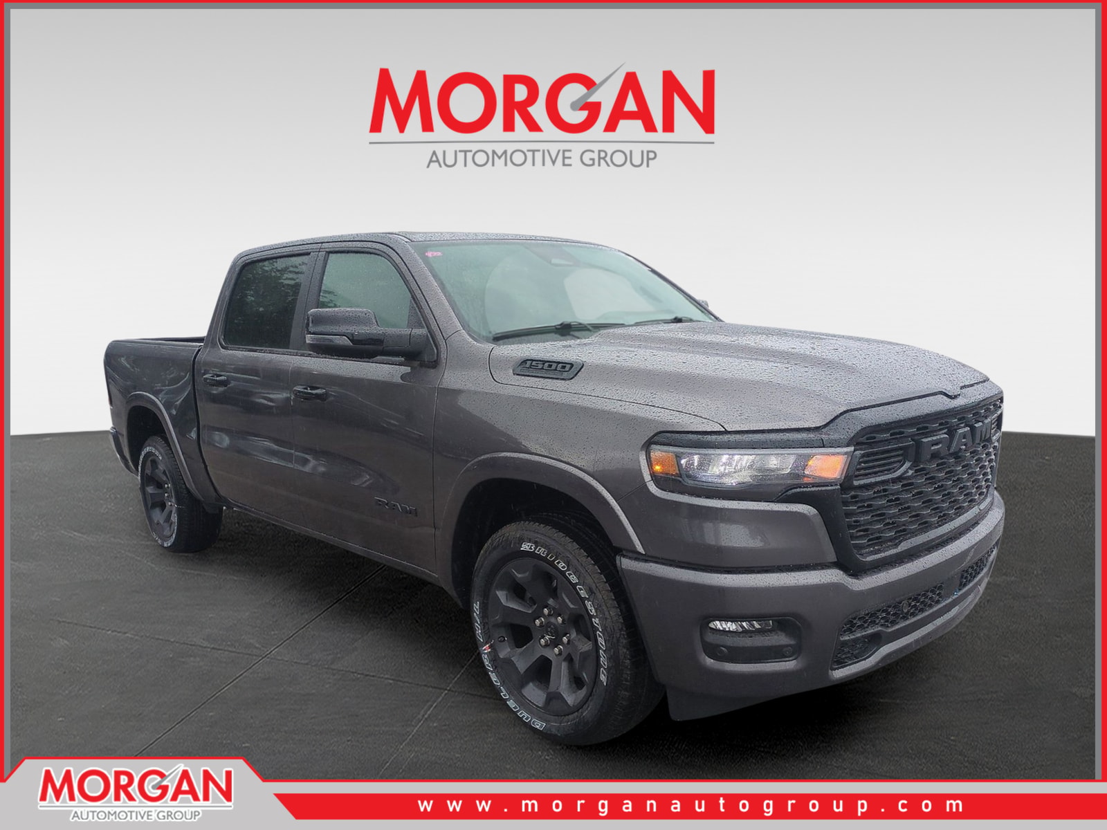 2026 Ram 1500 Big Horn/Lone Star in Gray — front three-quarter view