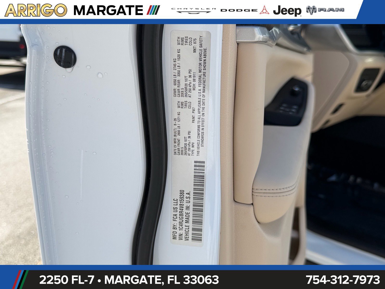 New 2026 White Jeep Limited image 21