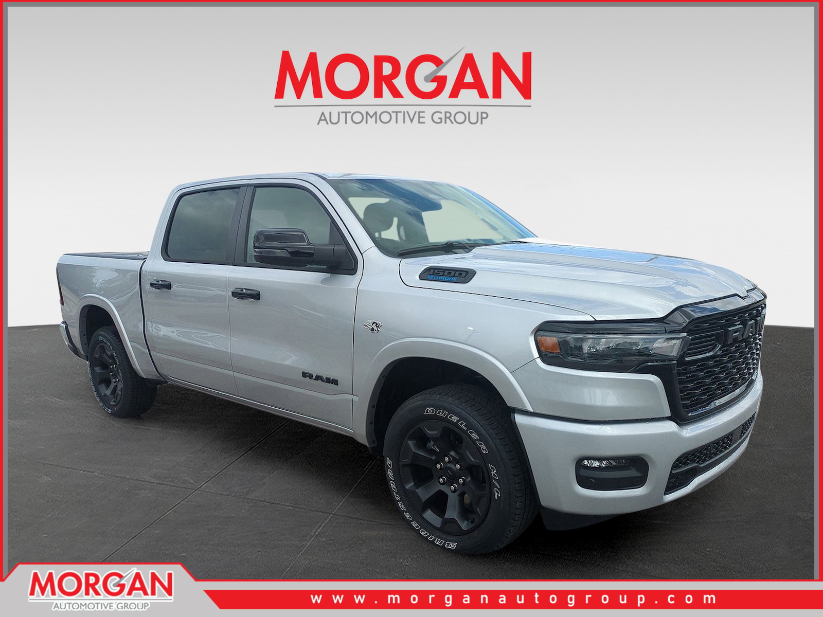 2026 Ram 1500 Big Horn/Lone Star in Silver — front three-quarter view