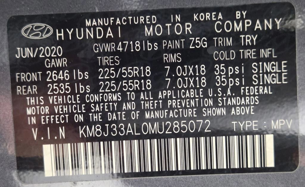 Certified Used 2021  Hyundai Ultimate image 53