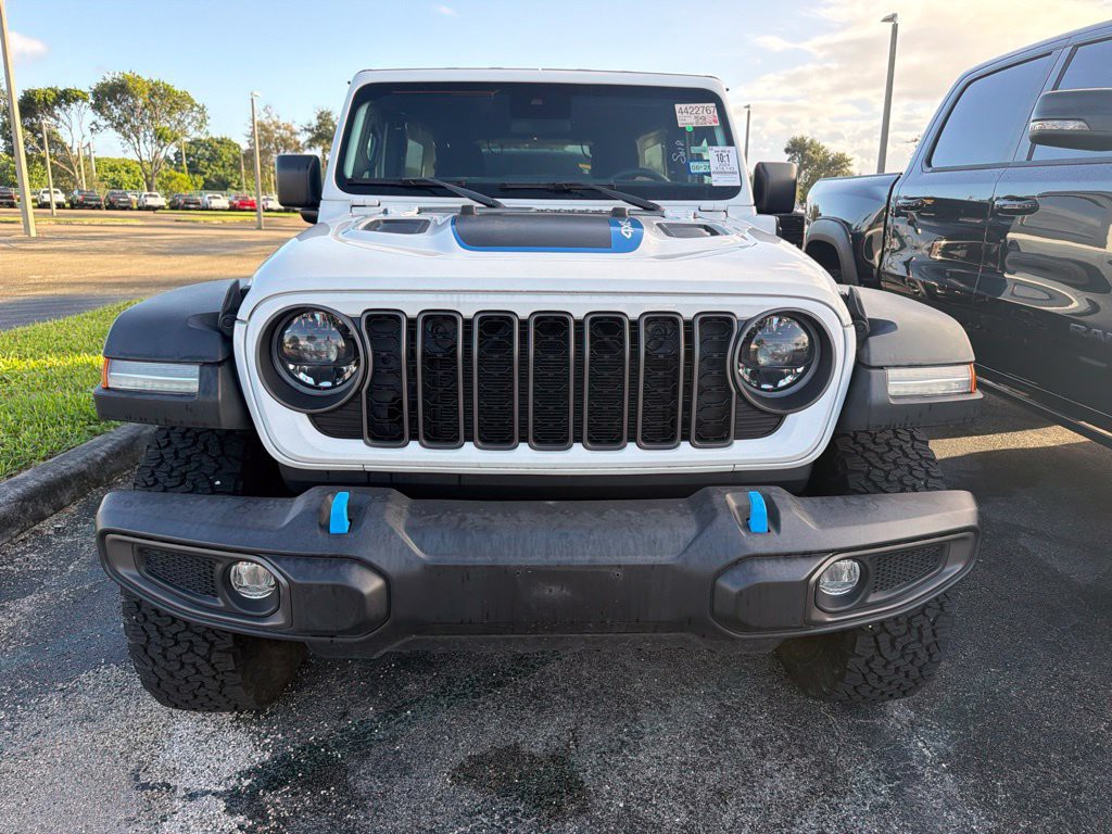 Used 2024 White Jeep Rubicon 4xe image 2