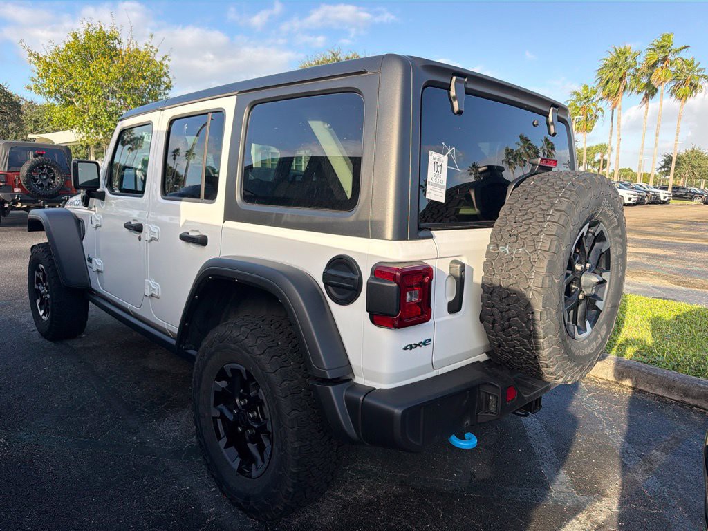 Used 2024 White Jeep Rubicon 4xe image 4