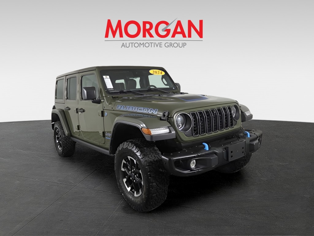 Pre-Owned 2024 Jeep Wrangler Rubicon X 4xe 4D Sport Utility in Pre-Owned 2024 Jeep Wrangler Rubicon X 4xe 4D Sport Utility in