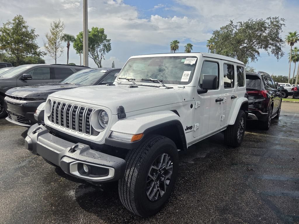 Used 2026 White Jeep Sahara image 3