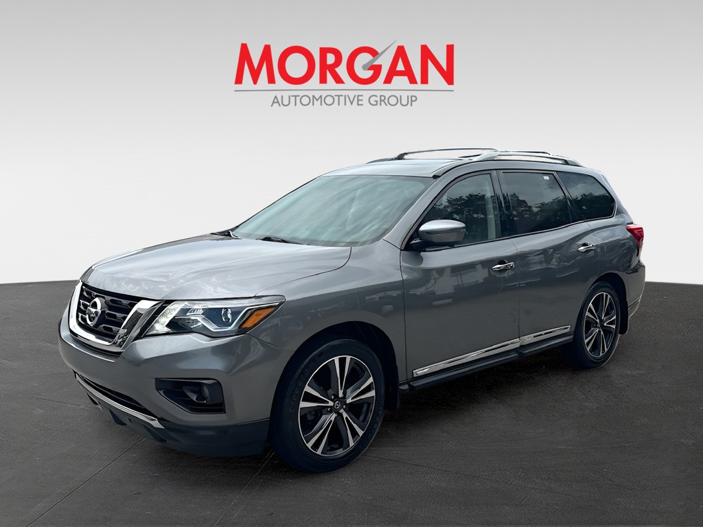 Certified Used 2020 Gray Nissan Platinum image 3