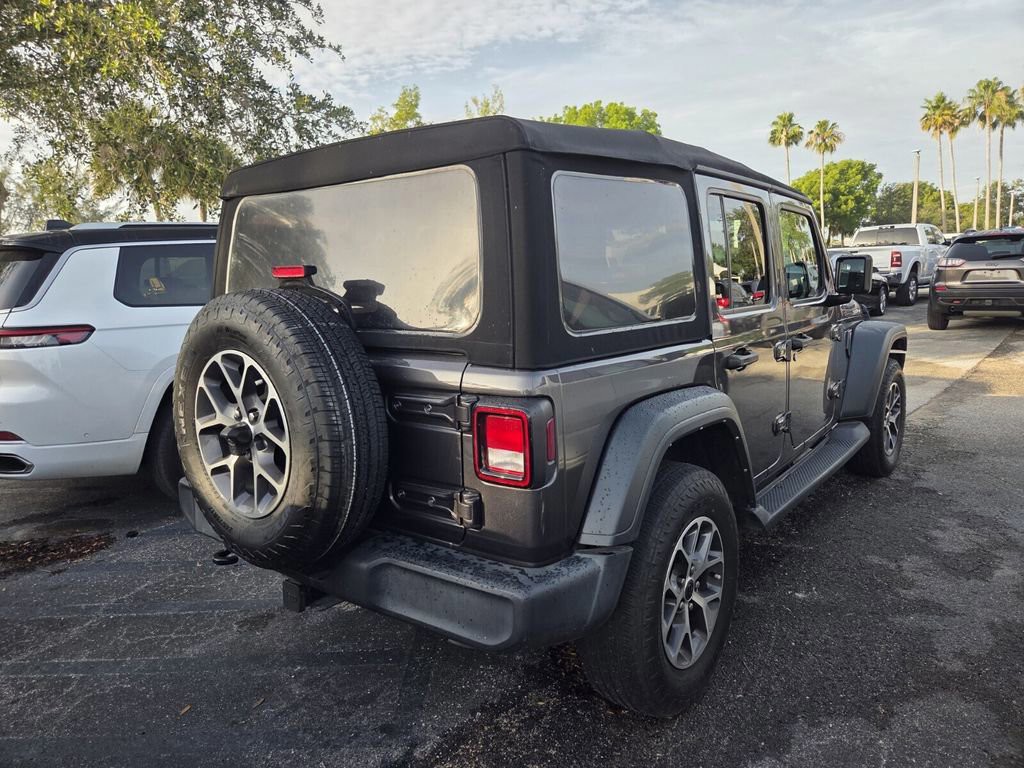 Used 2024 Gray Jeep Sport S image 5