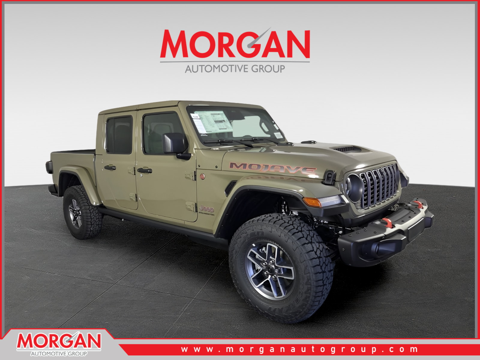 New 2026 Jeep Gladiator Mojave X 4D Crew Cab in #L181235 | Morgan 