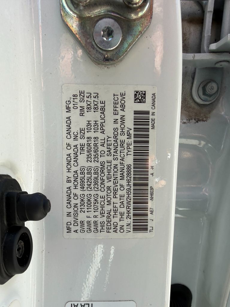 Used 2018 White Honda EX image 32