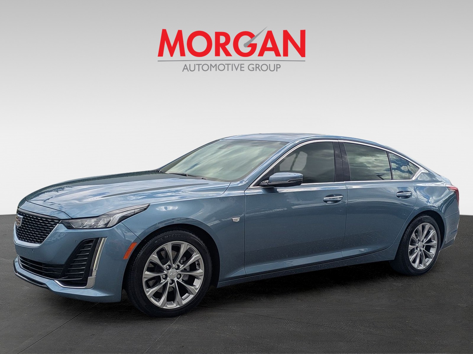 Used 2023 Black Cadillac Premium Luxury image 2