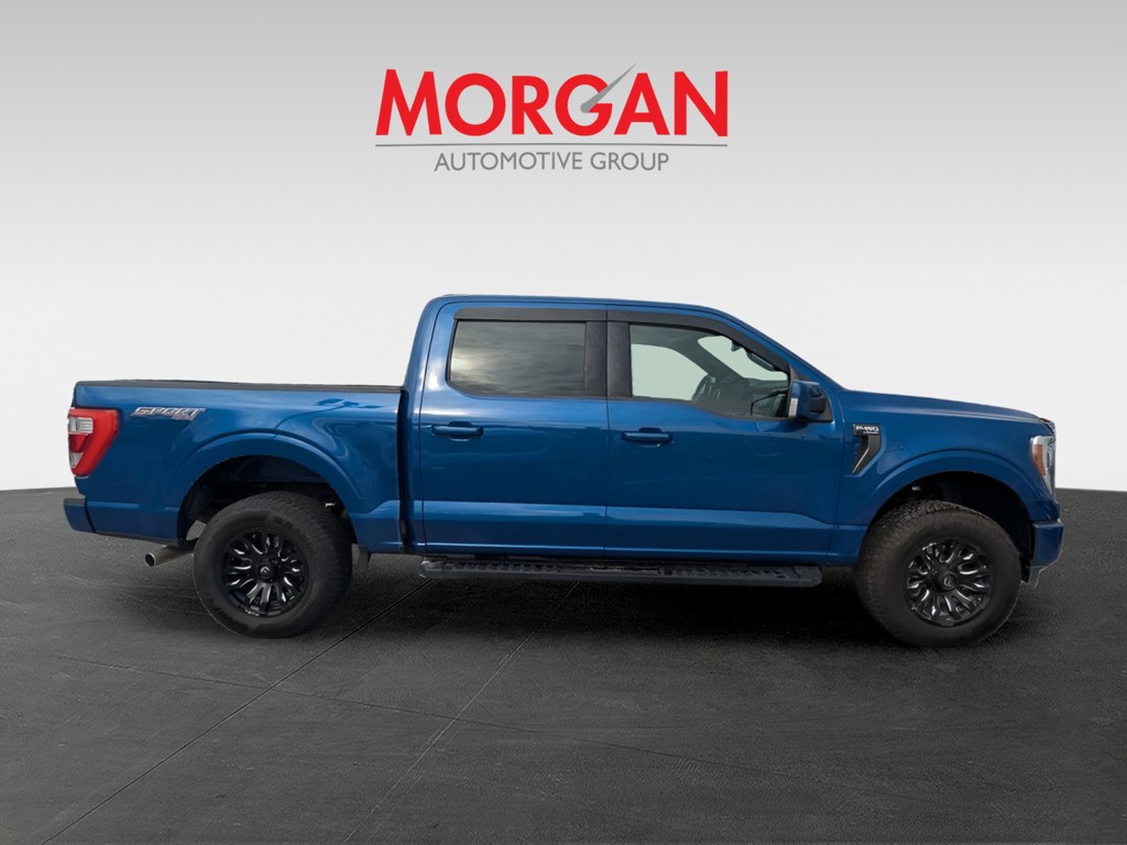 Used 2023 Blue Ford Lariat image 2