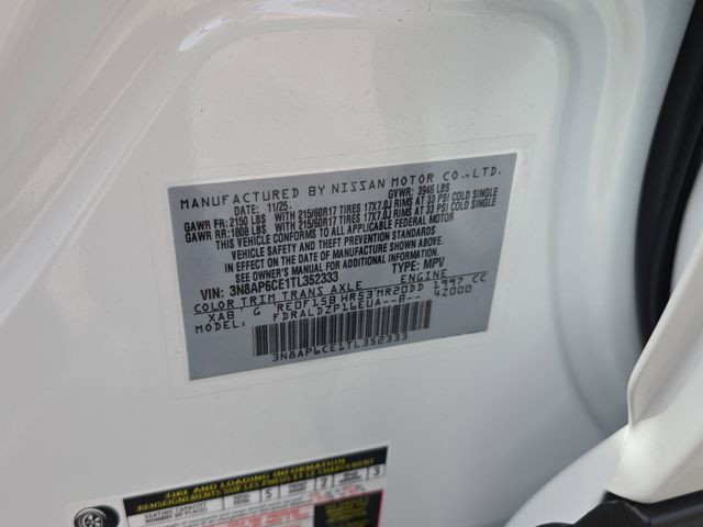 New 2026 White Nissan SV image 35
