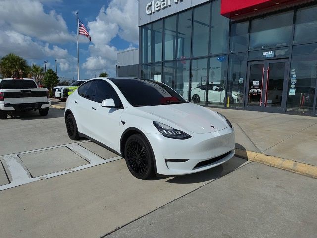 Used 2022 Tesla Model Y Long Range with VIN 7SAYGDEE1NF459026 for sale in Tampa, FL
