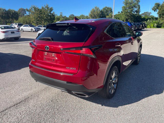 Used 2021 Matador Red Mica Lexus NX 300 F SPORT image 2