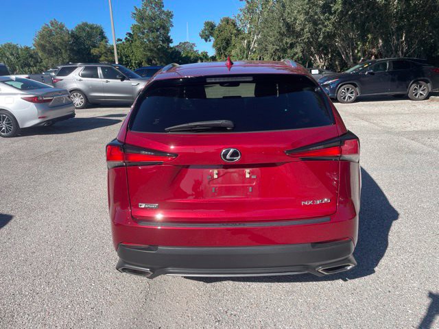 Used 2021 Matador Red Mica Lexus NX 300 F SPORT image 3