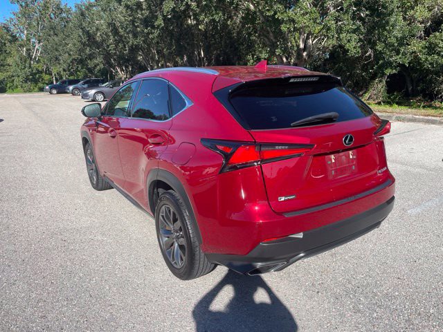 Used 2021 Matador Red Mica Lexus NX 300 F SPORT image 4