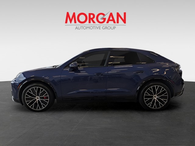 Used 2024 Gentian Blue Metallic Porsche Electric Turbo image 7