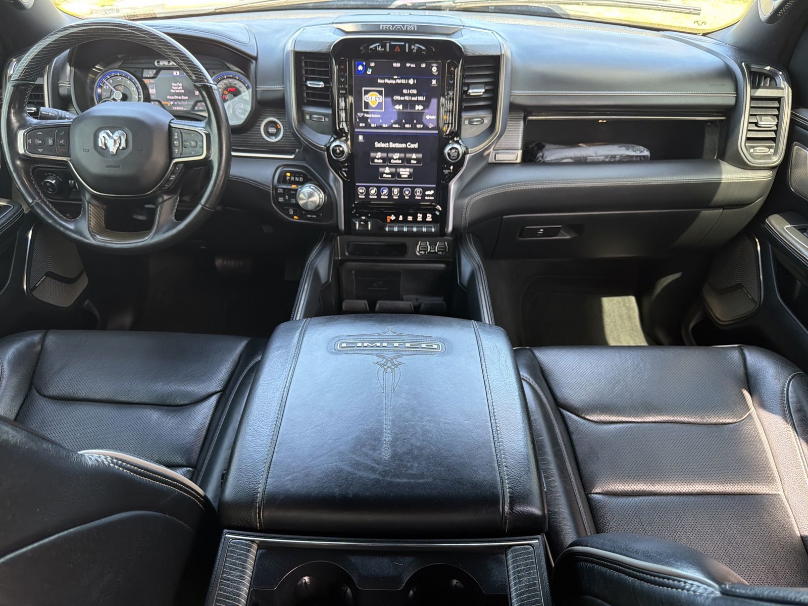 Used 2020 Diamond Black Crystal Pearlcoat Ram Limited image 15