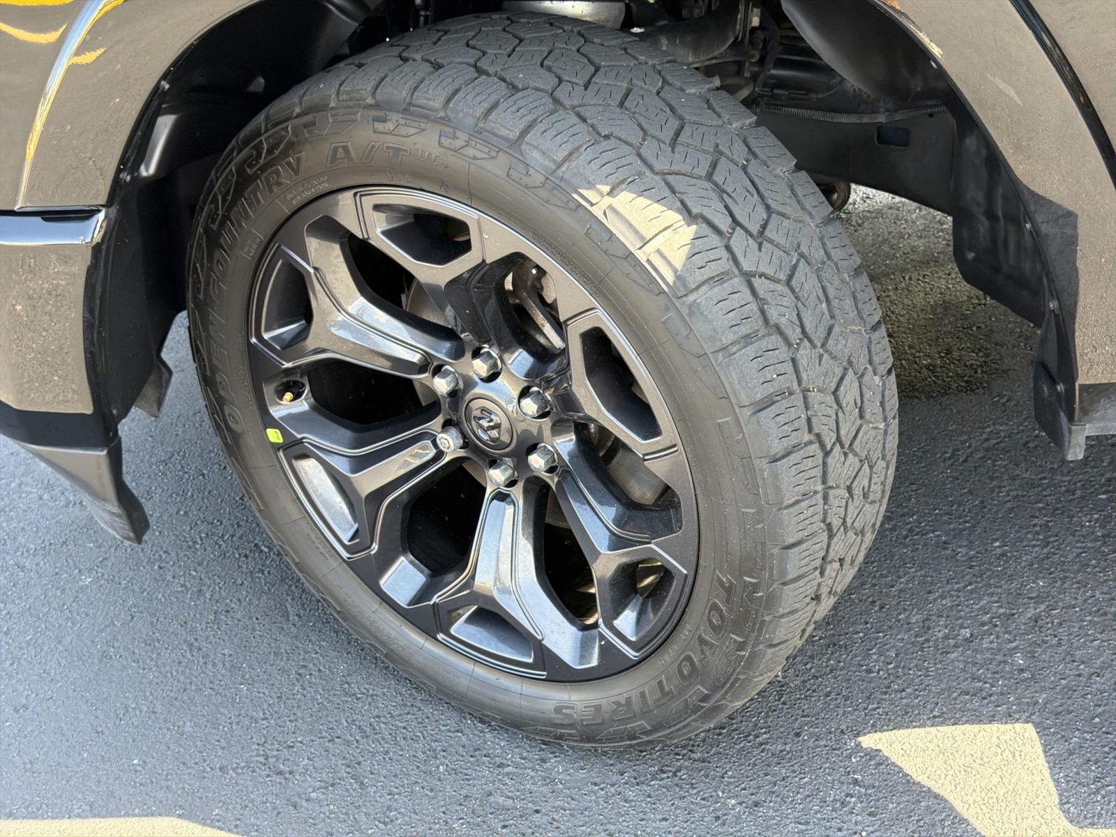 Used 2020 Diamond Black Crystal Pearlcoat Ram Limited image 37