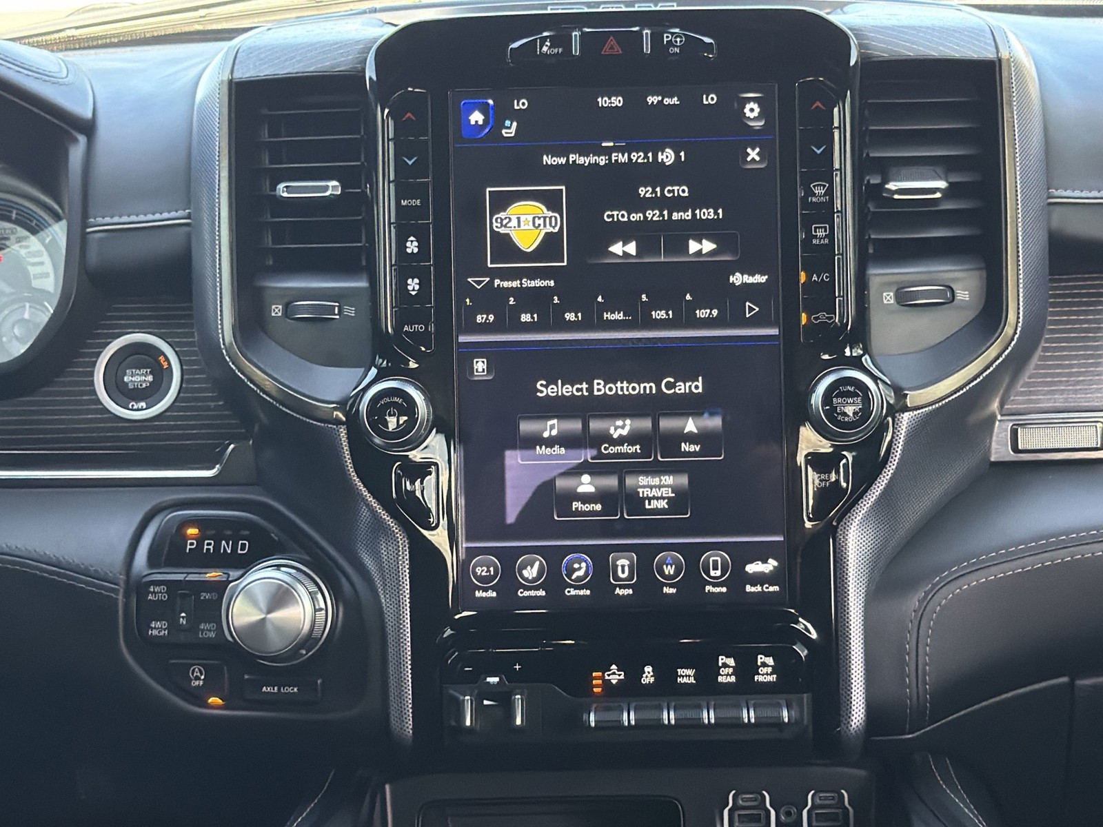Used 2020 Diamond Black Crystal Pearlcoat Ram Limited image 17